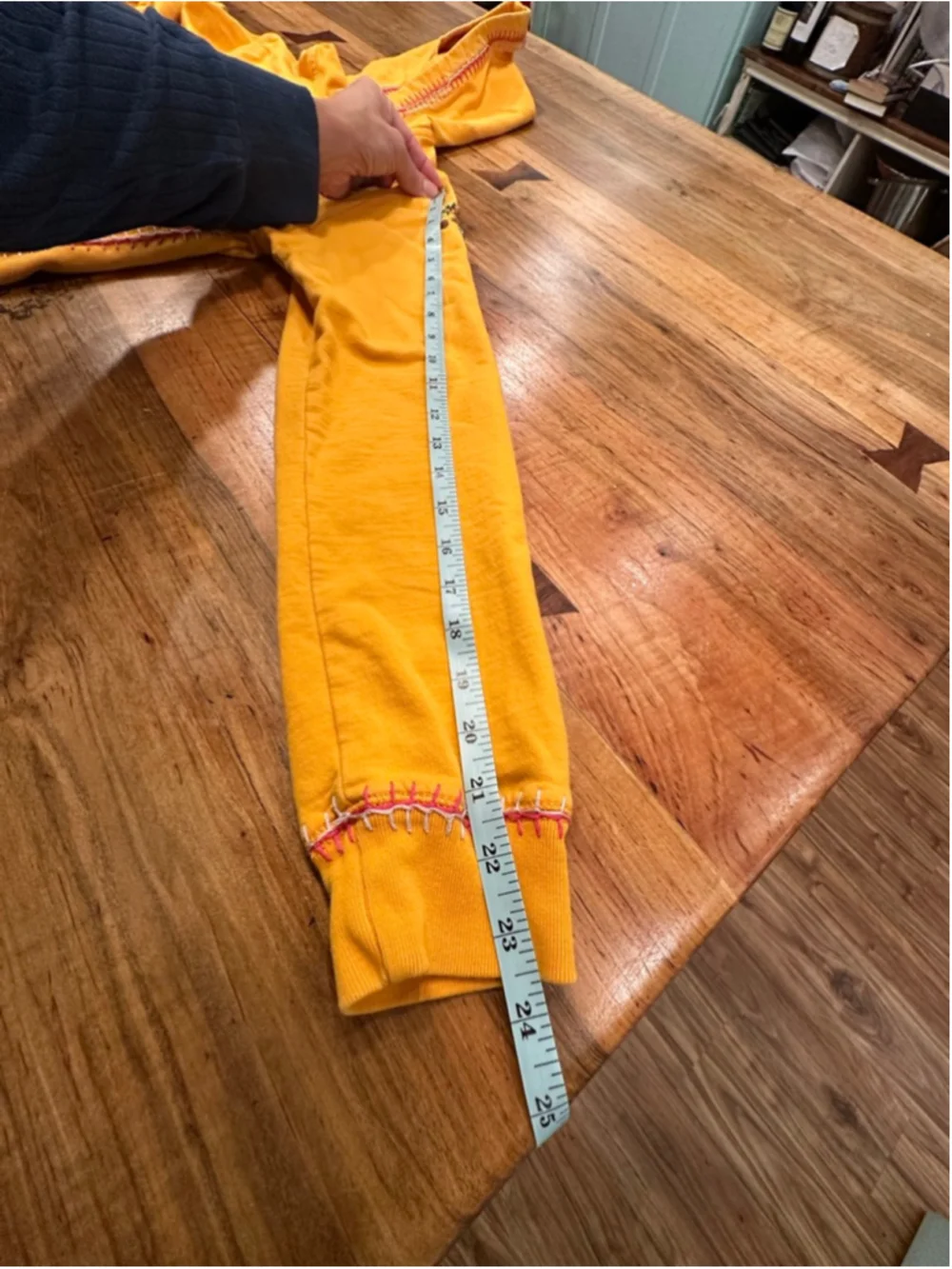 Twisted Heart America Yellow Beaded Embroidered Hoodie Boho Stitch Y2K - Picture 11 of 11